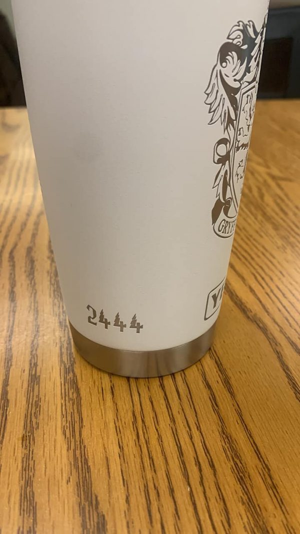 Customer Owned Tumbler Engraving - Image 2