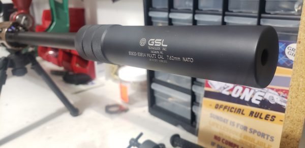 GSL Technology Multical Suppressor .17HM2-.300Win Mag - Image 4