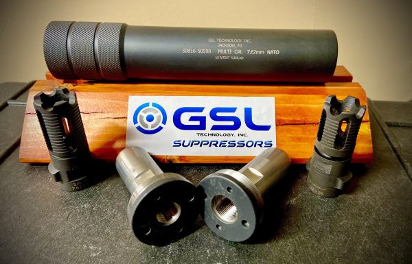 GSL Technology Multical Suppressor .17HM2-.300Win Mag