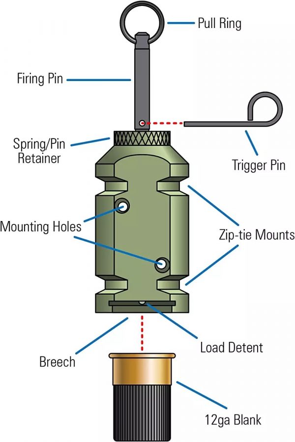 Trip Wire Perimeter Alarm schematic