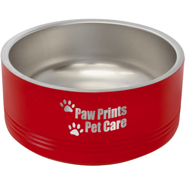 Red Medium Pet Bowl