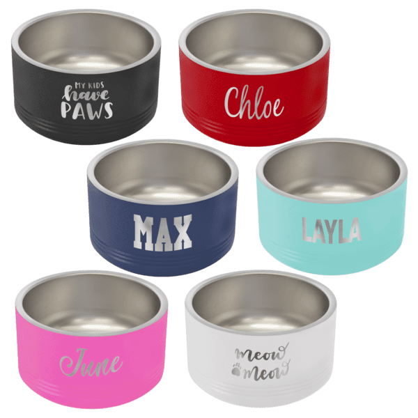 Multi Color Small Pet Bowls