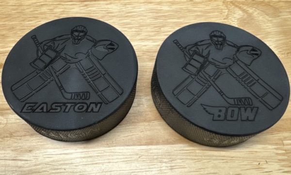 Laser Engraved Hockey Pucks - Image 2